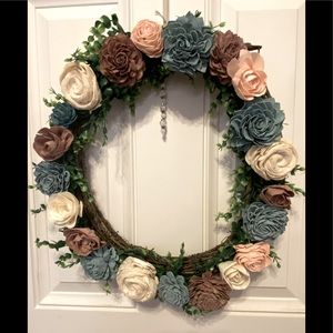 Grapevine Floral 18” Wreath SALE